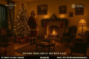 Legenda lui Moș Crăciun și magia Crăciunului anilor ’30 la Eko Group Vila